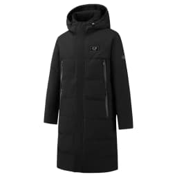 New Winter Couple White Duck Down Windproof Parkas Down Jacket Men's Long Thickened Extreme Winter Coat Oversized HOOD Collar