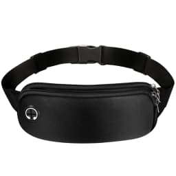 Running Waist Bag for Phone Lightweight Waterproof Adjustable Cycling Belt Pouch Reflective Strip Invisible Sports Fanny Pack