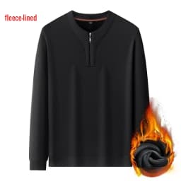 9XL New in Mens Sweatshirt Half Zip-up Pullover Male Large Size Autumn Winter Long Sleeves Big Plus Fleece Warm Top High Quality