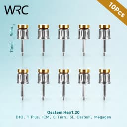 10Pcs Dental Implant Screw Driver Hex 1.20 1.25 1.27 1.40 NOB ITI 20mm 25mm Drivers For Clinic Dentistry Lab Restoration Tool