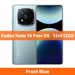 New Xiaomi Redmi Note 14 Pro Plus 5G Smartphone Global Version 200MP Camera Snapdragon 7s Gen 3 6.67" AMOLED Display US Charger