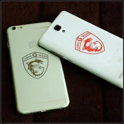 Phone sticker Metal sticker water-cooled notebook metal sticker DIY sticker case sticker