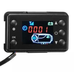 12V/24V Air Heater Parking Heater Controller Kit LCD Monitor Switch+Remote Control For Car Track Diesels Air Heater Accessories