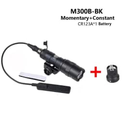 Tactical Surefire M300 M300B M300C Powerful Flashlight Tactical SF Mini Torch Scout LED Light with Dual Function Switch