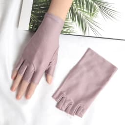 1 Pair Black Summer Half Fingers Gloves Breathable Thin Semi-Finger Driving Women Sunscreen Fingerless Elasticity Work Mittens