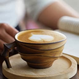 Creative Bamboo Joint Ceramic Mug Elegant Tableware For Breakfast Milk Coffee Tea Household Light Luxury Daily Drinking Cup