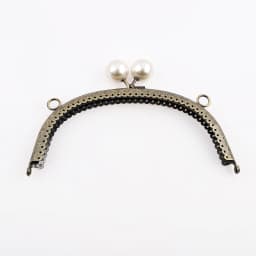 8.5CM~20.5cm Purse Frames Metal Kiss Clasp Handle Bag Bronze Metal Kiss Clasp Lock Frame Pearl Head Knurling Semicircle KZ151324