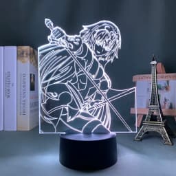 Anime 3d Light Fate Stay Night Saber for Bedroom Decor Birthday Gift Manga Fate Stay Night Led Night Light Lamp Saber