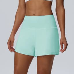 Women's Summer Loose Running Shorts 2-in-1Quick Dry Athletic Yoga Gym Shorts with Pockets Yoga Fitness Sports Shorts