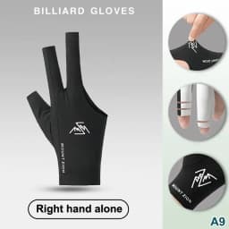 Billiard Gloves With Fingerless Breathable Pool Gloves Three-Finger Gloves