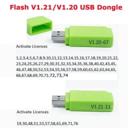 NEW ForSM2PCM USB Dongle 69 Modules Auto ECU Programmer PCMFlash Dongle V1.20V1.21 67in1 For Pcmtool/Pcmmaster/Many ECU Device