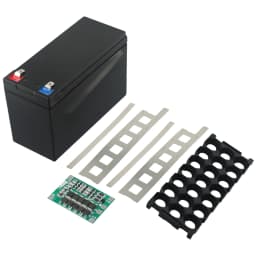 ABS Battery Case 12V 7Ah Battery Case Holder Fit 18 650 Cells 3x7 Nickel Strip Storage Box For 18 650 Battery DIY Battery Pack