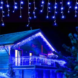 LED Garland Fairy Christmas Light Icicle String Lights 110V 220V Home Lighting For Eaves Wedding Shopping Mall Stair Decoration