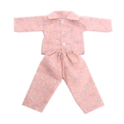 Doll Clothes Multi-Print Pajama Daily Outfit Fit 18Inch American&43CM Born Baby Doll Accessories,Girl Gifts Toy Festival Gifts