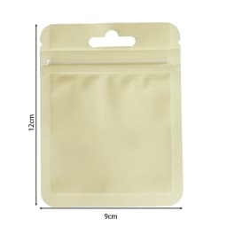 20pcs Cute Self-Sealing Resealable Bag Foil Zipper Pouch For DIY Jewelry Product Storage Organization Packaging Gift Storage Bag