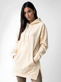 Hoodies Coats Women Solid Sweatshirts Jacket Pocket Drawstring Hooded Slight Strech Loose Casual Office Lady 2026 Spring Autumn