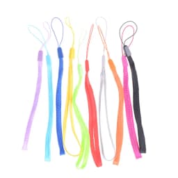 10pcs Hand Wrist Lanyard String Short Grip Lanyard Mobile Phone Strap for USB Flash Drive Keychain ID Badge Holder DIY Hang Rope