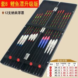 Nano Fishing Floats Set Fishing Float Balsa Boya Fresh Water Flotador Nano Carp Fishing Vertical Buoy Float Fishing Accessoires