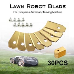 Stainless Steel Grass Trimmer Replacement Blade with Screw For Gardena Husqvarna Automower Yardforce Garden Tools Accessories