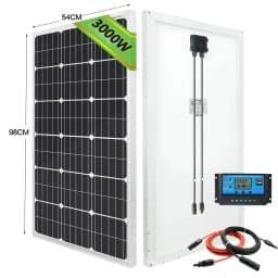 Premium 1000W-3000W 18V Solar Power System Featuring Commercial-Grade Rigid Waterproof Construction & Reinforced Glass