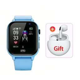 Lenovo NEW 5G GPS Children Smart Watch Camera SOS Call Waterproof SIM Card Support Earphone HD Video Kids reloj inteligente Boy