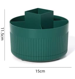 360 ° Table Top Rotary Makeup Brush Storage Container Cosmetics Shelf Dresser Eye Shadow Brush Lipstick Pen Holder