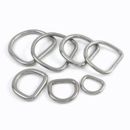 2/5Pcs 15-50mm Stainless Steel O D Ring Buckles Handbag Strap Connector Rings Leather Craft Clasp Carabiner Belt Hook Bag Parts