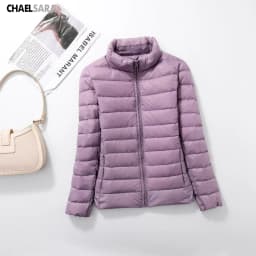 Ultra Light White Duck Down Jacket for Women, Warm Coat for Lady, Female Hooded Parka, Plus Size, 7XL, Autumn and Winter 2024