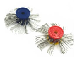 Mounted Matt Brush for Gold Silver Metal Surface Sanding Polishing Steel Wire Texturing Brushes Jewelry Tools