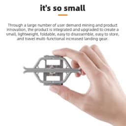 BRDRC Landing Gear for DJI Mini 4K/Mavic Mini2/Mini SE Lightweight Extender Long Leg Foot Stand Expansion Protector Accessories