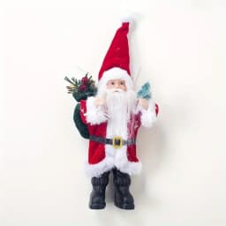 1pc Santa Claus Standing Posture Christmas Tree Pendants Figurines Christmas Party New Year DIY Decoration