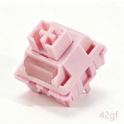 HUANO Sakura V2 V3 Switch Pink 35gf 42gf 5Pin Linear Creamy Switches For Custom DIY 60% Gaming Mechanical Keyboard POK POM PA66