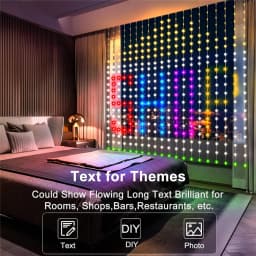 400-800 LED Smart Curtain Lights String Lights with App Remote Control Music Sync Christmas Curtain String Outdoor Fairy Lights