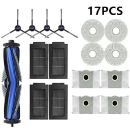 For ECOVACS T50 PRO OMNI / T50 OMNI Robot Vacuum Spare Parts Main Side Brushes Mop Cloths HEPA Filters Dust Bags Accessories