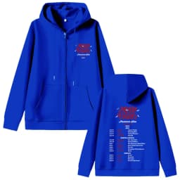 Ado Moth To A Flame Phantom Siita 2025 Zipper Hoodie Men Women Fashion Japanese Pop Music Streetwear Male Vintage Zip Up Hoodies
