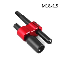 Mechanical Texture High Quality Car Aluminum H Type Shift Knob Extension Adjustable Extender Gear Shifter With Three Adapters
