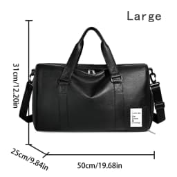 Large Capacity Light Travel Bag, Carry On Luggage, Weekend Business Travel Bag, Dry Wet Separation
