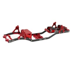 1/10 RC Crawler Carbon Fiber Girder 4MM CNC Metal Car Chassis Frame Body Kit Parts For Axial SCX10 II Rock Off Road Truck