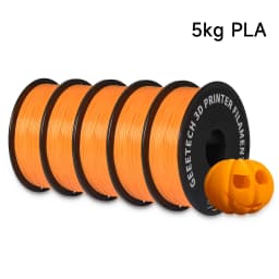 Geeetech 5Kg Standard PLA Filament 1.75mm 3D Printer Plastic Material, Accuracy 0.03mm, Multiple Colour, Fit Most FDM Printer