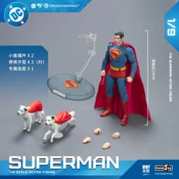 Original Fondjoy David Corenswet Superman Action Figure 1/9 New SupermanFigure PVC Joint Movable Collection Model Toys Gift