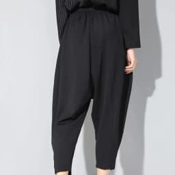 Spring Fashion Clothing Elastic High Waist Patchwork Pockets Loose Ankle Length Trousers Loose Straight Haren Pants Streetwear