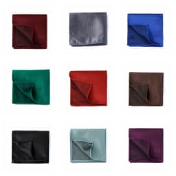 Classic Men Pocket Square Solid Colorful Handkerchief Multicolor Classic Suit Stripe Business Pocket Acceossories Handkerchief