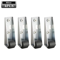 1-50PCS Smooth Moving Directional Casters 0.8/1.6 Inch Long Bracket Directional Wheels Furniture Hardware Accessories