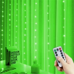 Remote Control USB Fairy Lights 3 4 6 Meters LED Curtain String Lights for Christmas Home Bedroom Decoration Festive Party