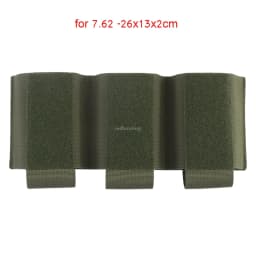 Tactical 5.56/7.62 Triple Magazine Pouch Magazine Holder with Hook Fasteners for MK3/MK4 Chest Rig Magazine Insert Pouch