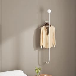 Nordic Men Metal Black Coat Racks Wall Iron Mounted Entryway Modern Bedroom Clothes Rack Simple Garment Perchero Decorative