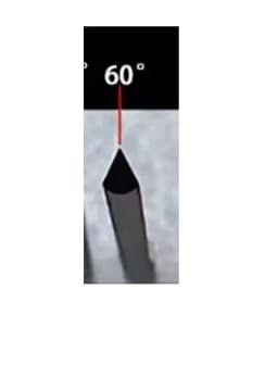 Pneumatic Graver Accessories gold silver Angle Cutter Engraving Knives, Spatula Triangle Metal Blades for Jewelry Making DIY