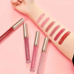 6Set Matte Lip Gloss AB Two Sets Not Stained with Cup Mouth Red Lip Gloss Moisturizing Long Lasting Not Easy To Fade Lip Gloss