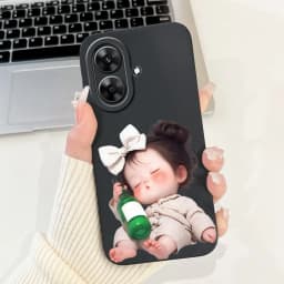For Realme Note 60 Case RMX3933 Cool Machine Fashion Painted Cover Soft TPU Phone Case For Realme Note 60X Note60 Narzo N61 Bags