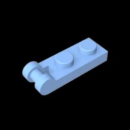 MOC PARTS Bricks GDS-646 PLATE 1X2 W/SHAFT 3.2 compatible with lego 60478 children's toys Assembles Building Blocks Technical